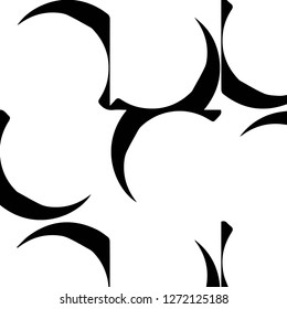 Halftone monochrome texture background. Abstract vintage black and white vector illustration Texture