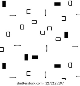 Halftone monochrome texture background. Abstract vintage black and white vector illustration Texture
