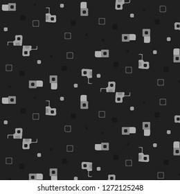 Halftone monochrome texture background. Abstract vintage black and white vector illustration Texture