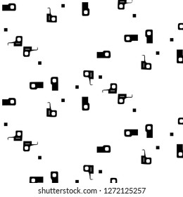 Halftone monochrome texture background. Abstract vintage black and white vector illustration Texture