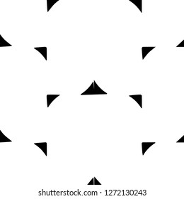 Halftone monochrome texture background. Abstract vintage black and white vector illustration Texture