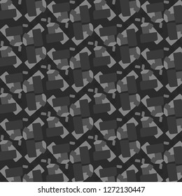 Halftone monochrome texture background. Abstract vintage black and white vector illustration Texture
