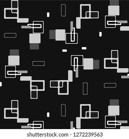 Halftone monochrome texture background. Abstract vintage black and white vector illustration Texture