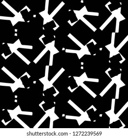 Halftone monochrome texture background. Abstract vintage black and white vector illustration Texture