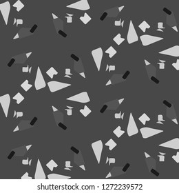 Halftone monochrome texture background. Abstract vintage black and white vector illustration Texture