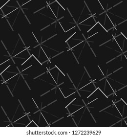 Halftone monochrome texture background. Abstract vintage black and white vector illustration Texture