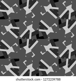 Halftone monochrome texture background. Abstract vintage black and white vector illustration Texture