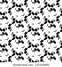 Halftone monochrome texture background. Abstract vintage black and white vector illustration Texture