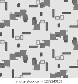 Halftone monochrome texture background. Abstract vintage black and white vector illustration Texture