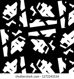 Halftone monochrome texture background. Abstract vintage black and white vector illustration Texture