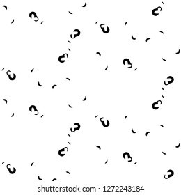 Halftone monochrome texture background. Abstract vintage black and white vector illustration Texture