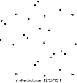 Halftone monochrome texture background. Abstract vintage black and white vector illustration Texture