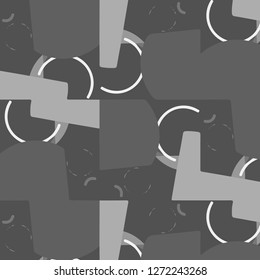 Halftone monochrome texture background. Abstract vintage black and white vector illustration Texture
