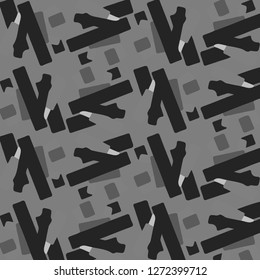 Halftone monochrome texture background. Abstract vintage black and white vector illustration Texture
