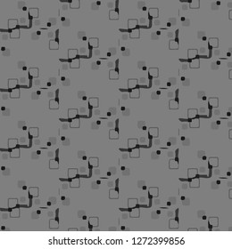 Halftone monochrome texture background. Abstract vintage black and white vector illustration Texture
