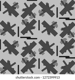 Halftone monochrome texture background. Abstract vintage black and white vector illustration Texture
