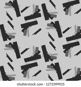 Halftone monochrome texture background. Abstract vintage black and white vector illustration Texture
