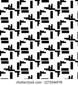 Halftone monochrome texture background. Abstract vintage black and white vector illustration Texture