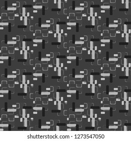 Halftone monochrome texture background. Abstract vintage black and white vector illustration Texture