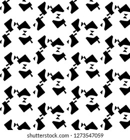 Halftone monochrome texture background. Abstract vintage black and white vector illustration Texture