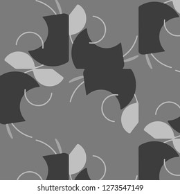 Halftone monochrome texture background. Abstract vintage black and white vector illustration Texture