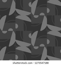 Halftone monochrome texture background. Abstract vintage black and white vector illustration Texture