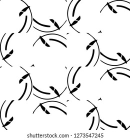 Halftone monochrome texture background. Abstract vintage black and white vector illustration Texture