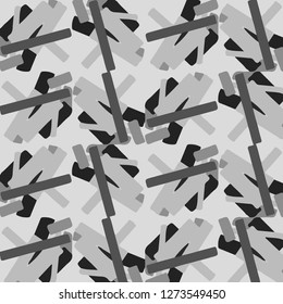 Halftone monochrome texture background. Abstract vintage black and white vector illustration Texture