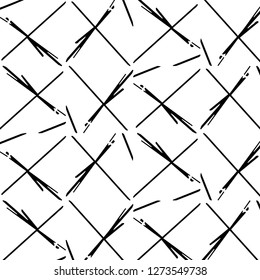 Halftone monochrome texture background. Abstract vintage black and white vector illustration Texture