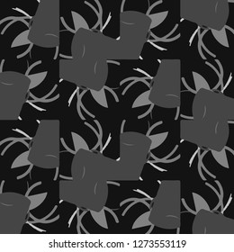 Halftone monochrome texture background. Abstract vintage black and white vector illustration Texture