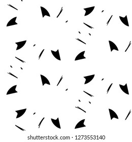Halftone monochrome texture background. Abstract vintage black and white vector illustration Texture