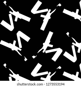 Halftone monochrome texture background. Abstract vintage black and white vector illustration Texture