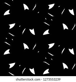 Halftone monochrome texture background. Abstract vintage black and white vector illustration Texture