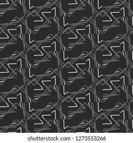 Halftone monochrome texture background. Abstract vintage black and white vector illustration Texture