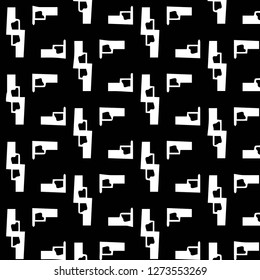 Halftone monochrome texture background. Abstract vintage black and white vector illustration Texture