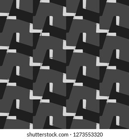 Halftone monochrome texture background. Abstract vintage black and white vector illustration Texture