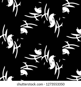 Halftone monochrome texture background. Abstract vintage black and white vector illustration Texture