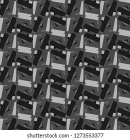 Halftone monochrome texture background. Abstract vintage black and white vector illustration Texture