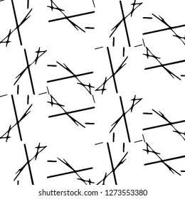 Halftone monochrome texture background. Abstract vintage black and white vector illustration Texture