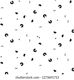 Halftone monochrome texture background. Abstract vintage black and white vector illustration Texture