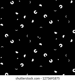Halftone monochrome texture background. Abstract vintage black and white vector illustration Texture