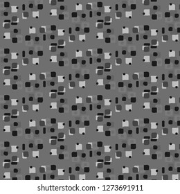 Halftone monochrome texture background. Abstract vintage black and white vector illustration Texture