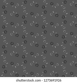 Halftone monochrome texture background. Abstract vintage black and white vector illustration Texture