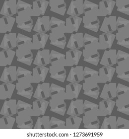 Halftone monochrome texture background. Abstract vintage black and white vector illustration Texture