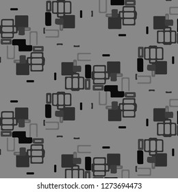 Halftone monochrome texture background. Abstract vintage black and white vector illustration Texture