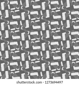Halftone monochrome texture background. Abstract vintage black and white vector illustration Texture