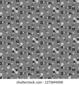 Halftone monochrome texture background. Abstract vintage black and white vector illustration Texture