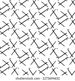 Halftone monochrome texture background. Abstract vintage black and white vector illustration Texture