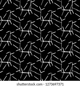 Halftone monochrome texture background. Abstract vintage black and white vector illustration Texture