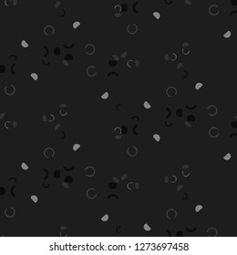Halftone monochrome texture background. Abstract vintage black and white vector illustration Texture